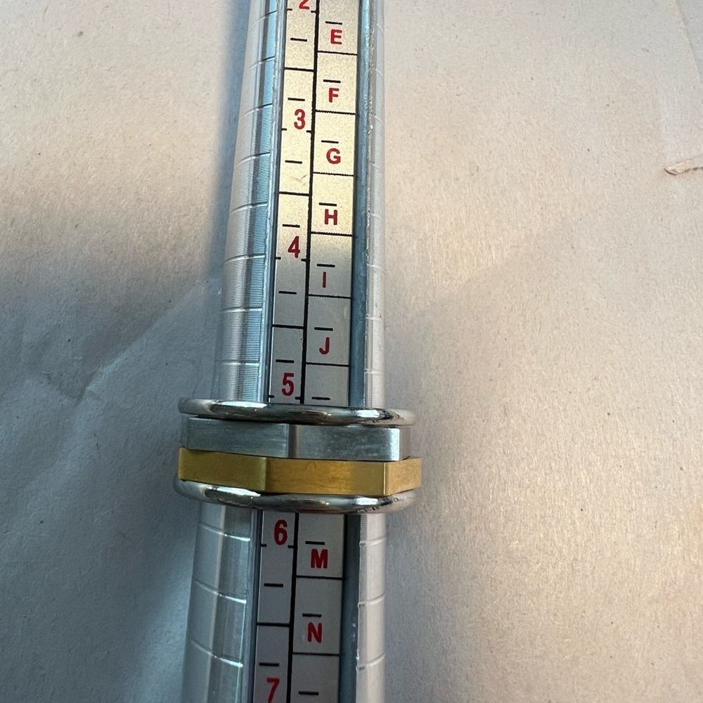 Numeric Numbers Spinner Ring And Gold/Silver Spin… - image 6